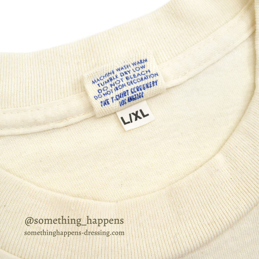 1990's ...IN COTTON SUNFLOWER ART BIG PRINT T-SHIRT ... L/XL