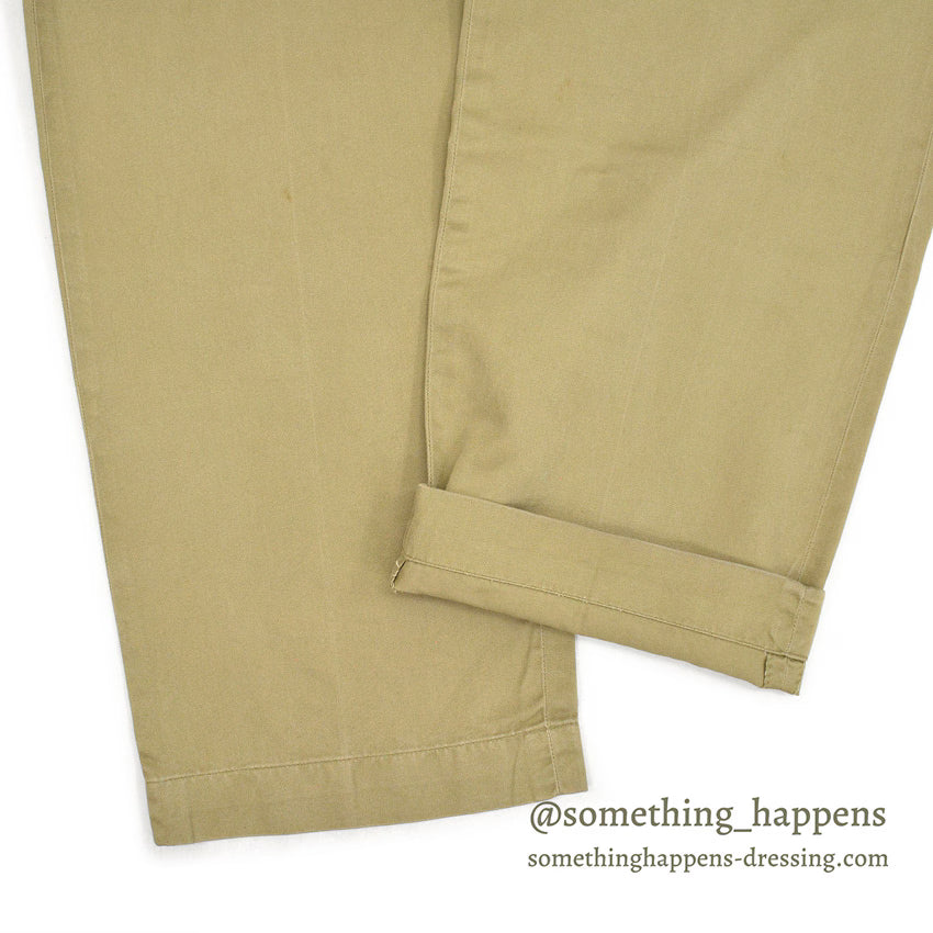 1950's USARMY TROUSERS MEN'S, COTTON UNIFORM TWILL... W31/L30