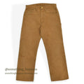 1970's CARHARTT BROWN DUCK WORK PANTS... W31/L27