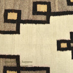 c.1920's NAVAJO RUG WHIRLING LOGS SWASTIKA... 212cm/145cm