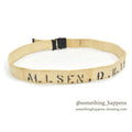 USNAVY WEB BELT STENCIL... ~W36