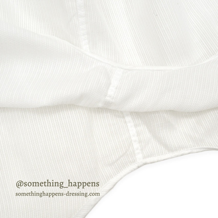 1960's MANHATTAN WHITE COTTON L/S SHIRT ... 15