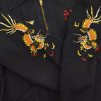1960's VIETNAM SOUVENIR JACKET VIETNAM Fukuroku 66-67...