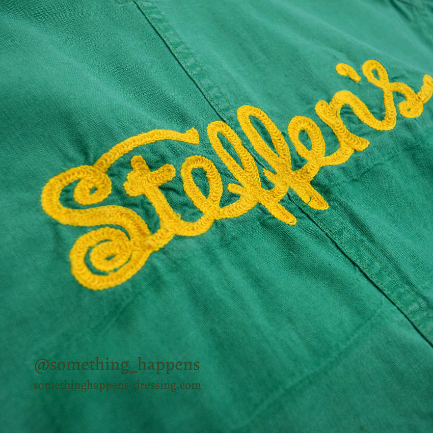 1950's THE AROTEX CO, INC GREEN WORK JACKET JUNK ... 42