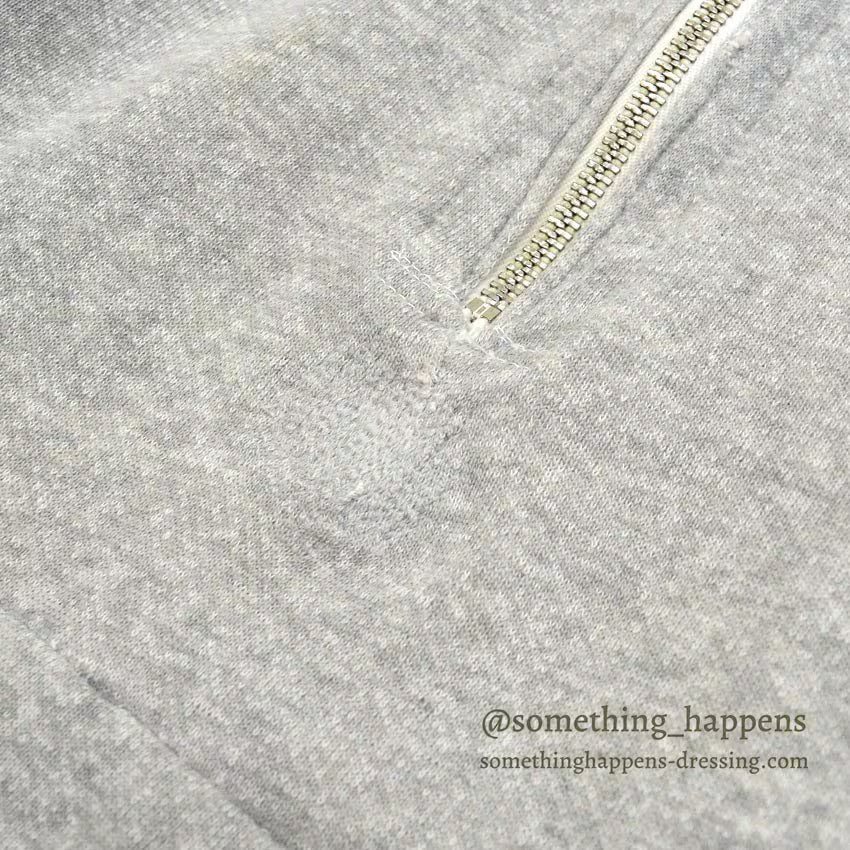1950's〜 OLD SWEAT PARKA HALF ZIP ... Fits like L
