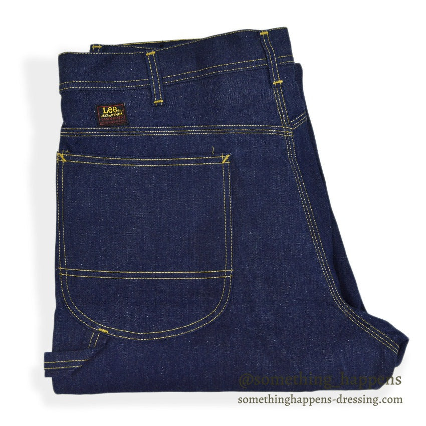 1960's DEADSTOCK Lee 191Z JELT DENIM PAINTER PANTS... W38/L29
