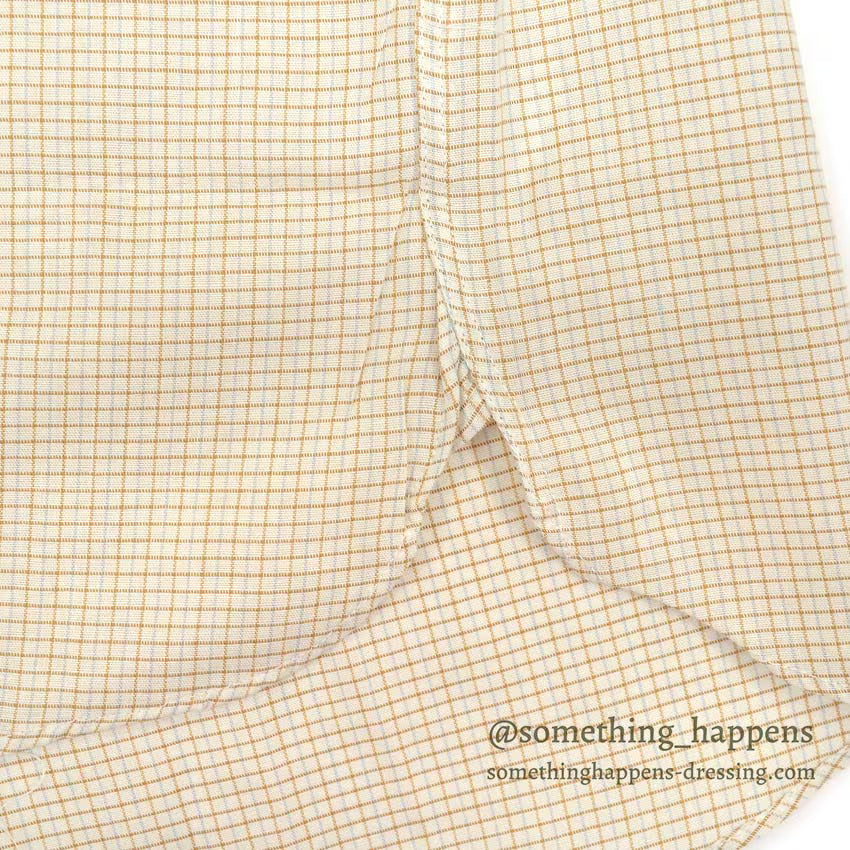 〜1960's DEADSTOCK TOWNCRAFT PENNEYS SMALL PLAID L/S SHIRT ... 15 1/2