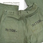 1940's USMC WW2 P-41 HBT TROUSERS...W33/L27