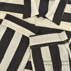 1950's VARSITY JAIL BIRDS STRIPES COSTUME SHIRT...L