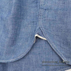 1950's PEPPERELL CHAMBRAY SHIRT GUSSET ... Fits like M