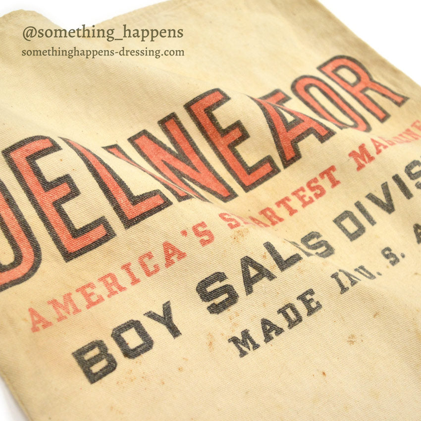 〜1930's DELINEATOR BOY SALES DIVISION MAGAZINE DELIVERY BAG ...