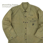 1940's U.S.M.C. P-44 HBT JACKET BLEACH CAMO NAMED ...