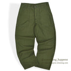 1960's U.S.ARMY TROUSERS, MAN'S COTTON SATEEN OG-107, TYPE-I 2 ... W32/L31