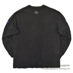 1990's ONEITA MOTORCYCLE ART FIRE PATTERN L/S T-SHIRT ... LARGE