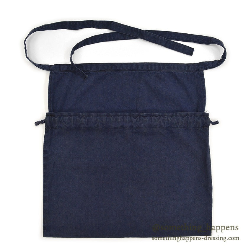 1940's AMERICAN RED CROSS WW2 COTTON APRON DITTY BAG NAVY...