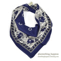 1980's DEADSTOCK BANANA REPUBLIC SAFARI & TRAVEL BANDANA NAVY...