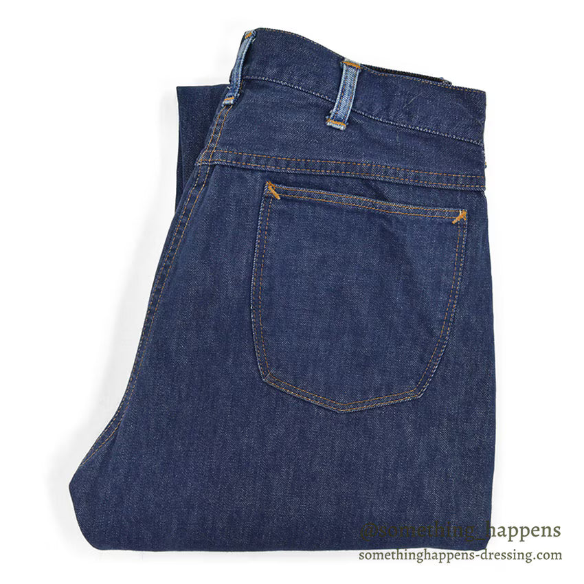 1960's POWR HOUSE MONTGOMERY WARD 101 DENIM PANTS SELVAGE... W34/L29