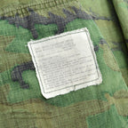 1960's USARMY ERDL JUNGLE FATIGUE JACKET MIX LEAF... MR