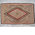 ~1930's NAVAJO RUG DIAMOND / LINE... 175cm/108cm