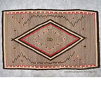 ~1930's NAVAJO RUG DIAMOND / LINE... 175cm/108cm