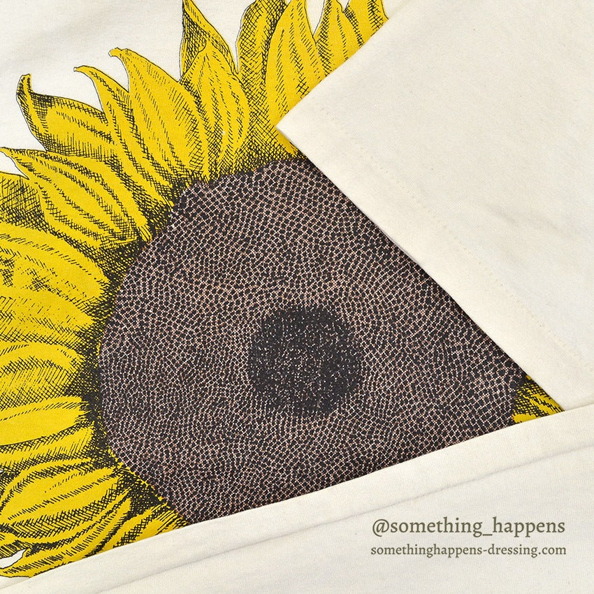 1990's ALL SPORT SUN FLOWER T-SHIRT...XL