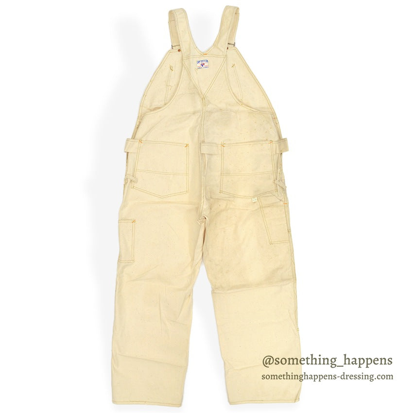 1940's~ DEADSTOCK CAN'T BUST'EM DOUBLE KNEE OVERALL ... W42/L30