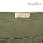 1940's AMERICAN RED CROSS WW2 HBT APRON DITTY BAG  ...