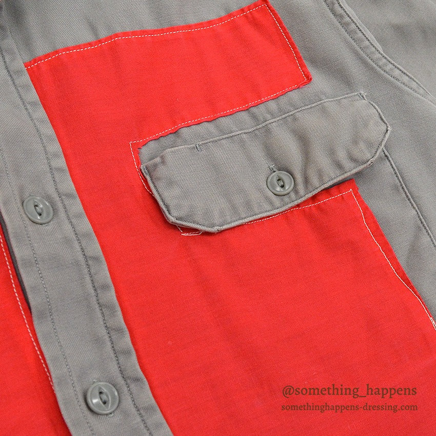 ~1960's SEARS MOUNTAIN CLOTH HUNTING SHIRT...