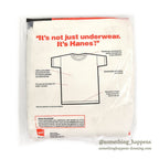 1980's DEADSTOCK HANES 3 PACK T-SHIRTS... LARGE