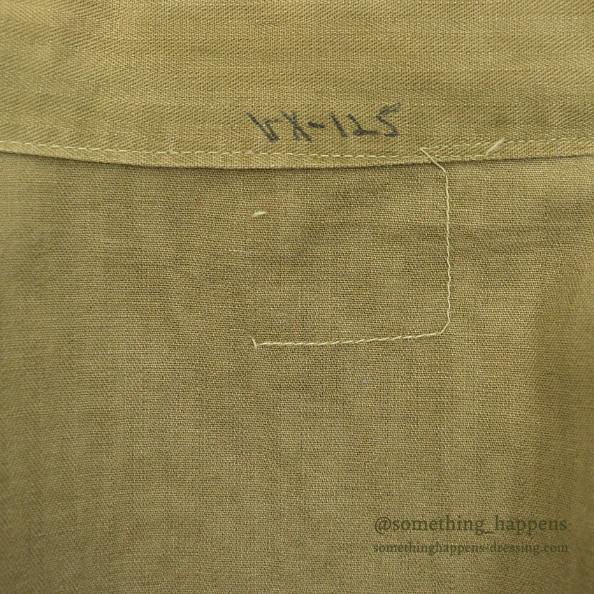 ~1940's METAL BUTTON TWO POCKETS HBT JACKET...