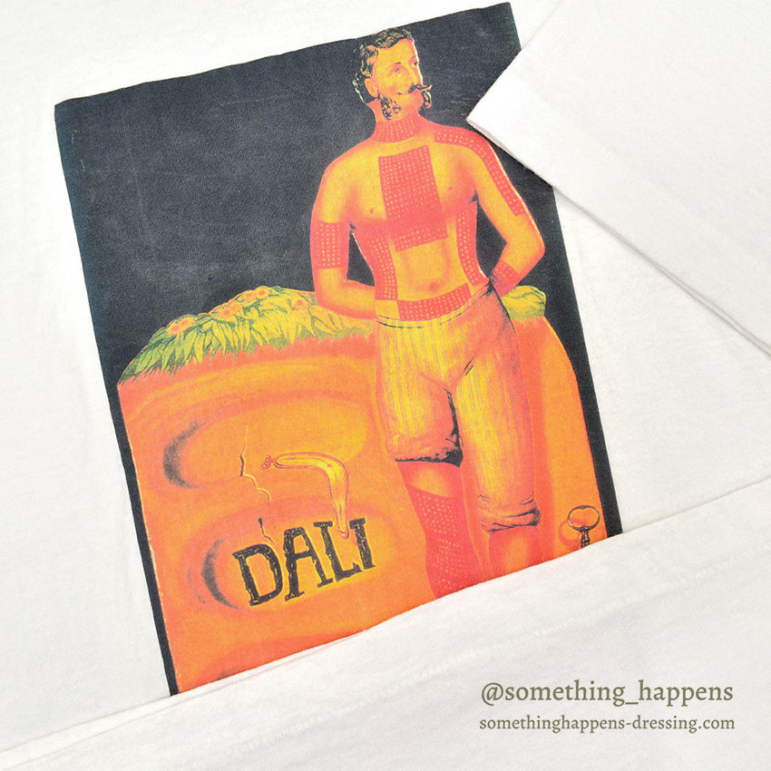 1990s HANES Salvador Dalí Surrealist Poster Art Print T-Shirt ... XL