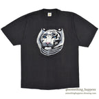 2000's~ WHITE TIGER EMBROIDERY SOUVENIR T-SHIRT... 44