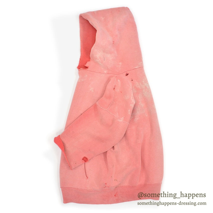 1950's RED FADED SWEAT HOODIE NICE WORN ...