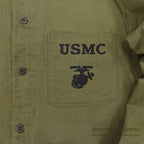 1940's U.S.M.C. P-41 HBT UTILITY COAT STENCIL ... 38
