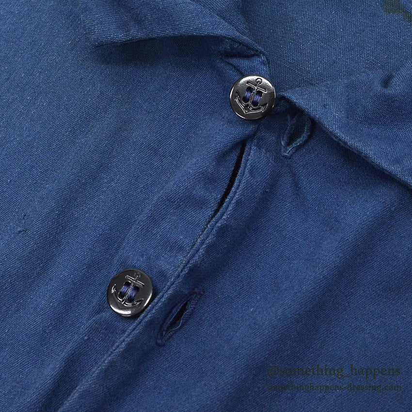 1970's USNAVY JUMPERS, UTILITY, LIGHT BLUE... LARGE