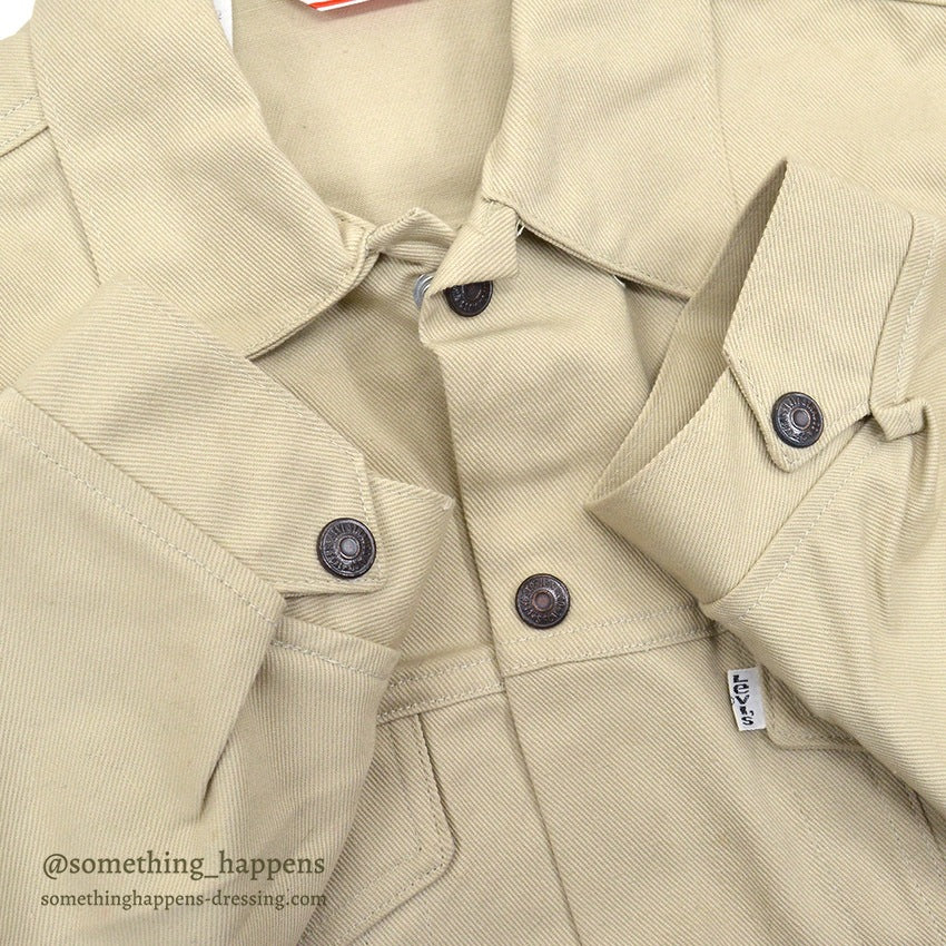 1970's DEADSTOCK Levi's 70505-1022 COTTON TWILL JACKET... 44