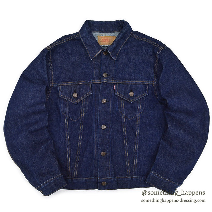1970's Levi's 70505-0217 small-e DENIM JACKET ONE WASH... 46