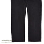 1990's Levi's 518 BLACK DENIM PANTS...W34/L32