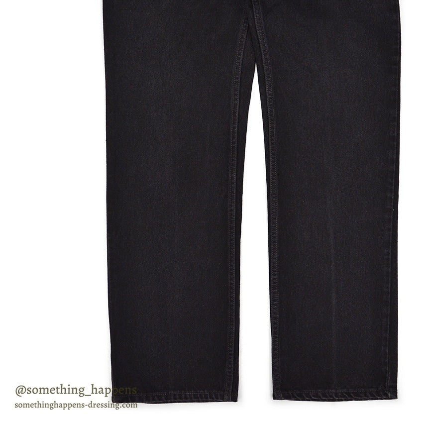 1990's Levi's 518 BLACK DENIM PANTS...W34/L32