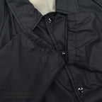 1970's CHMAPION BLACK NYLON COACH JACKET...