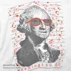 1980's HANES GEORGE WASHINGTON POP ART T-SHIRT... XL