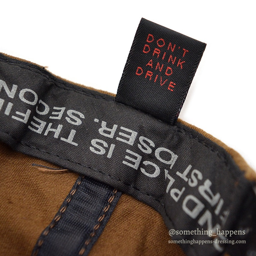 1990's DEADSTOCK NO FEAR SNAP BACK CAP...