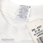 1990's DEADSTOCK LA CHECKER BOARD T-SHIRT... LARGE