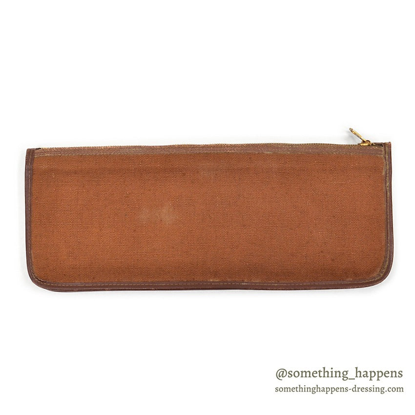 1940's L.L.BEAN DUCK TACKLE CASE ... 30cm/12cm