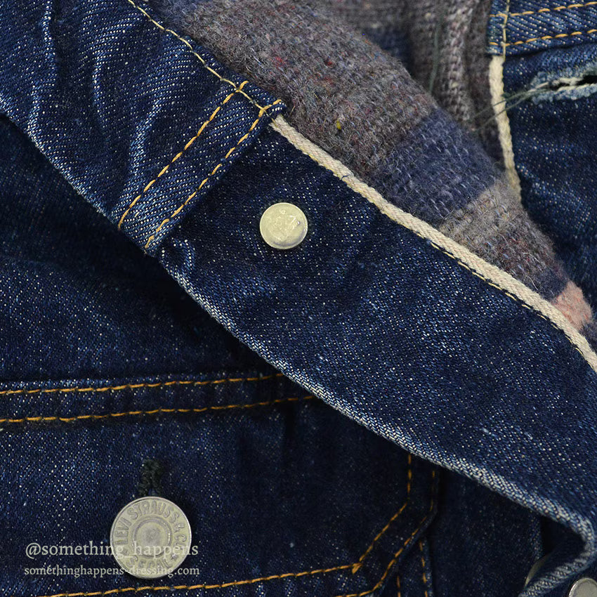 1950's LEVI'S 517XX TYPE2 BLANKET DENIM JACKET ... 42