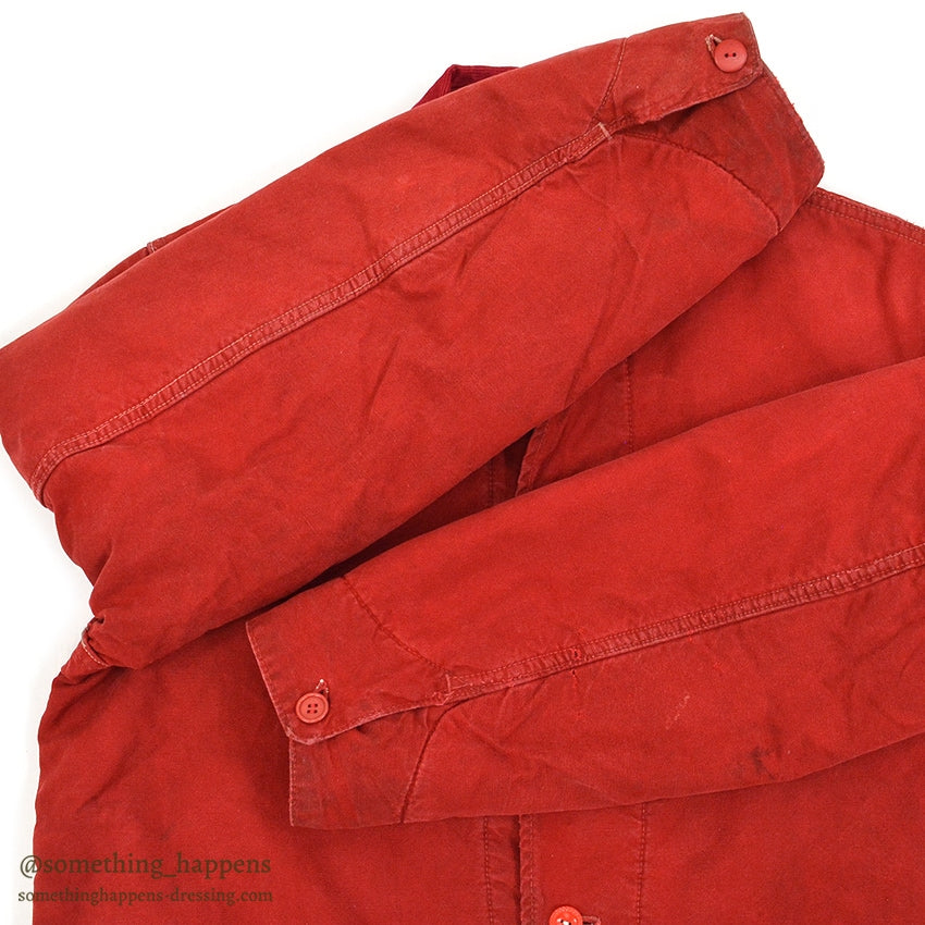 1950's~ HERCULES TWO-POCKET RED COVERALL BLANKET...