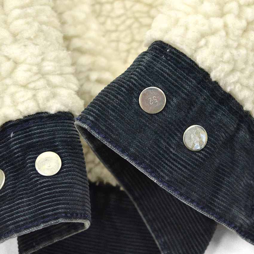 1970's LEVI'S 70605-1517 BIG-E CORDUROY BOA JACKET ... 44