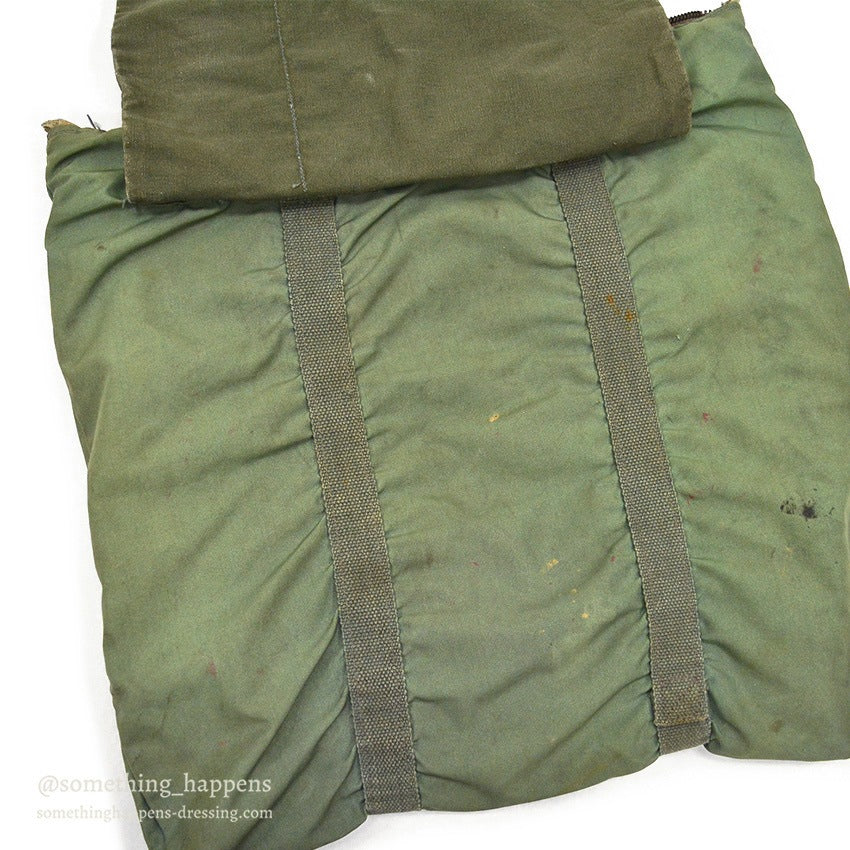 1950's USAF BAG, PROTECTIVE, HELMET, OUTSIDE POCKET MODIFIED ...