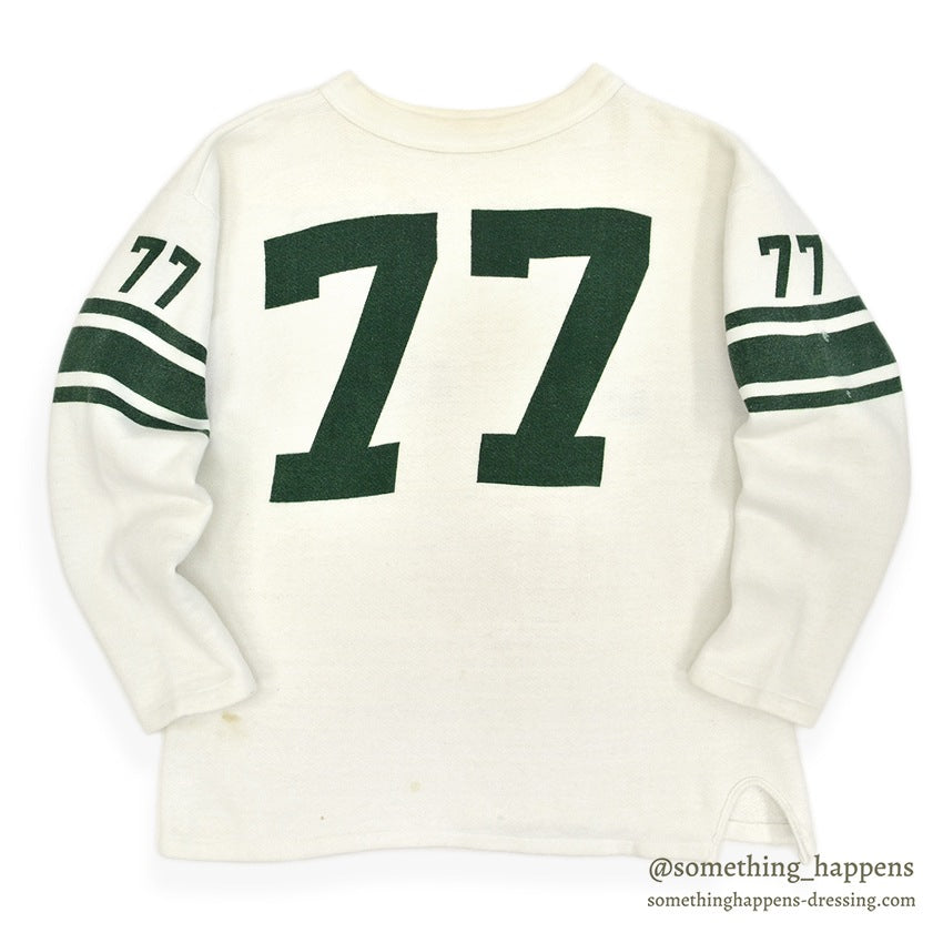 1960's FOOTBALL 77 COTTON SWEAT SHIRT ...