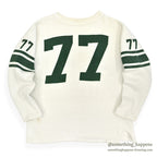 1960's FOOTBALL 77 COTTON SWEAT SHIRT ...